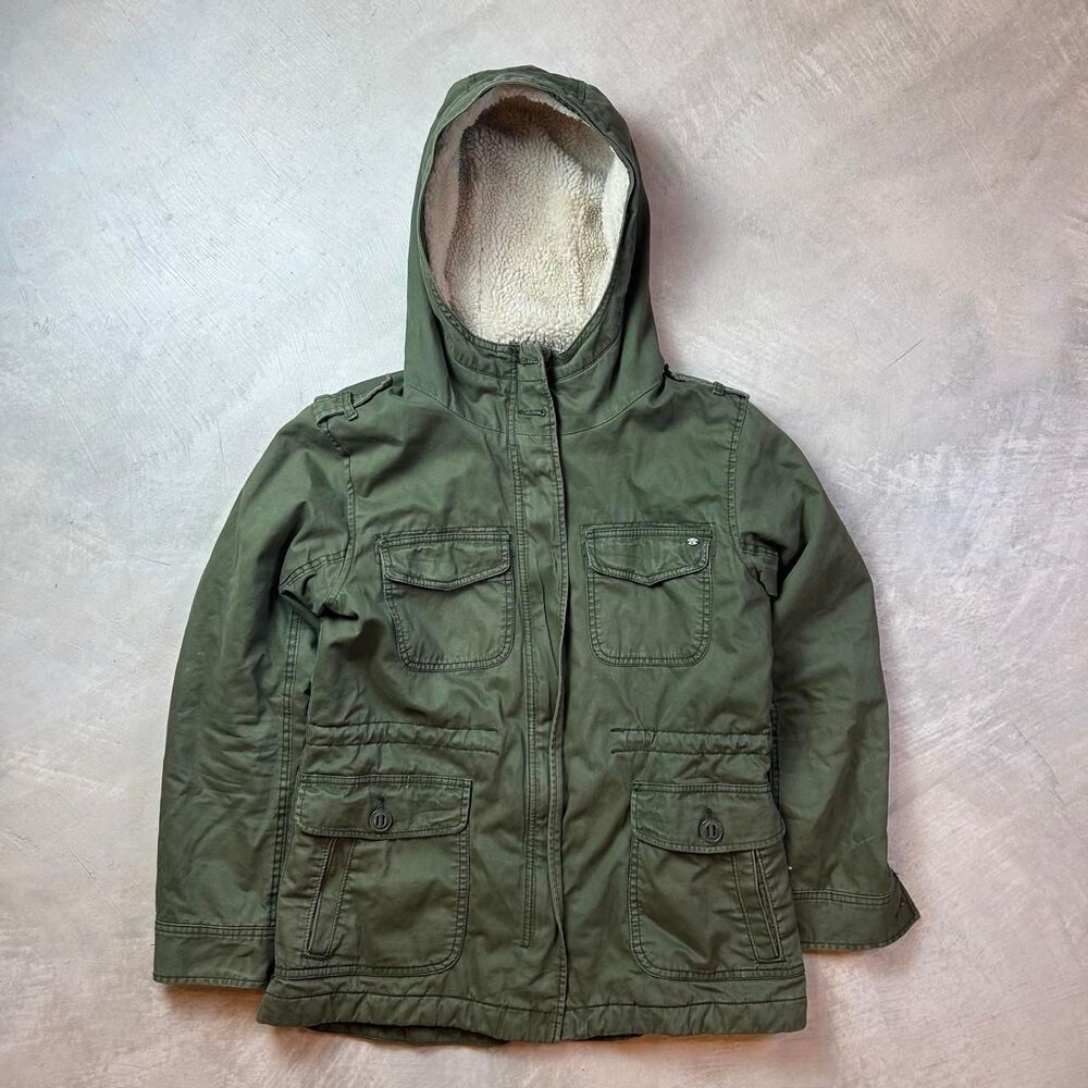 American-eagle Women's Green and Khaki Jacket